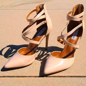 STEVE MADDEN BLUSH STRAP HEELS